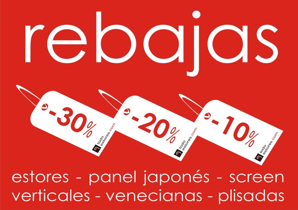 rebajas estores todoestores valencia -